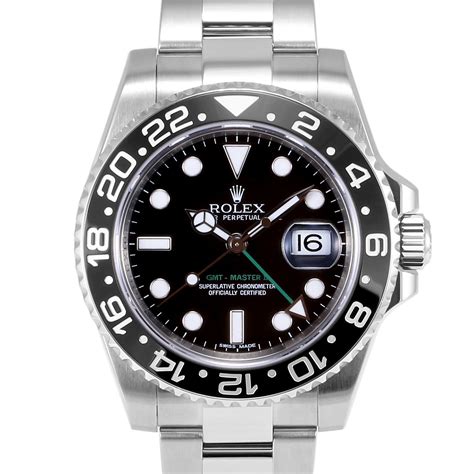 rolex gmt-master ii ss black ceramic bezel|Rolex gmt bezel why 24.